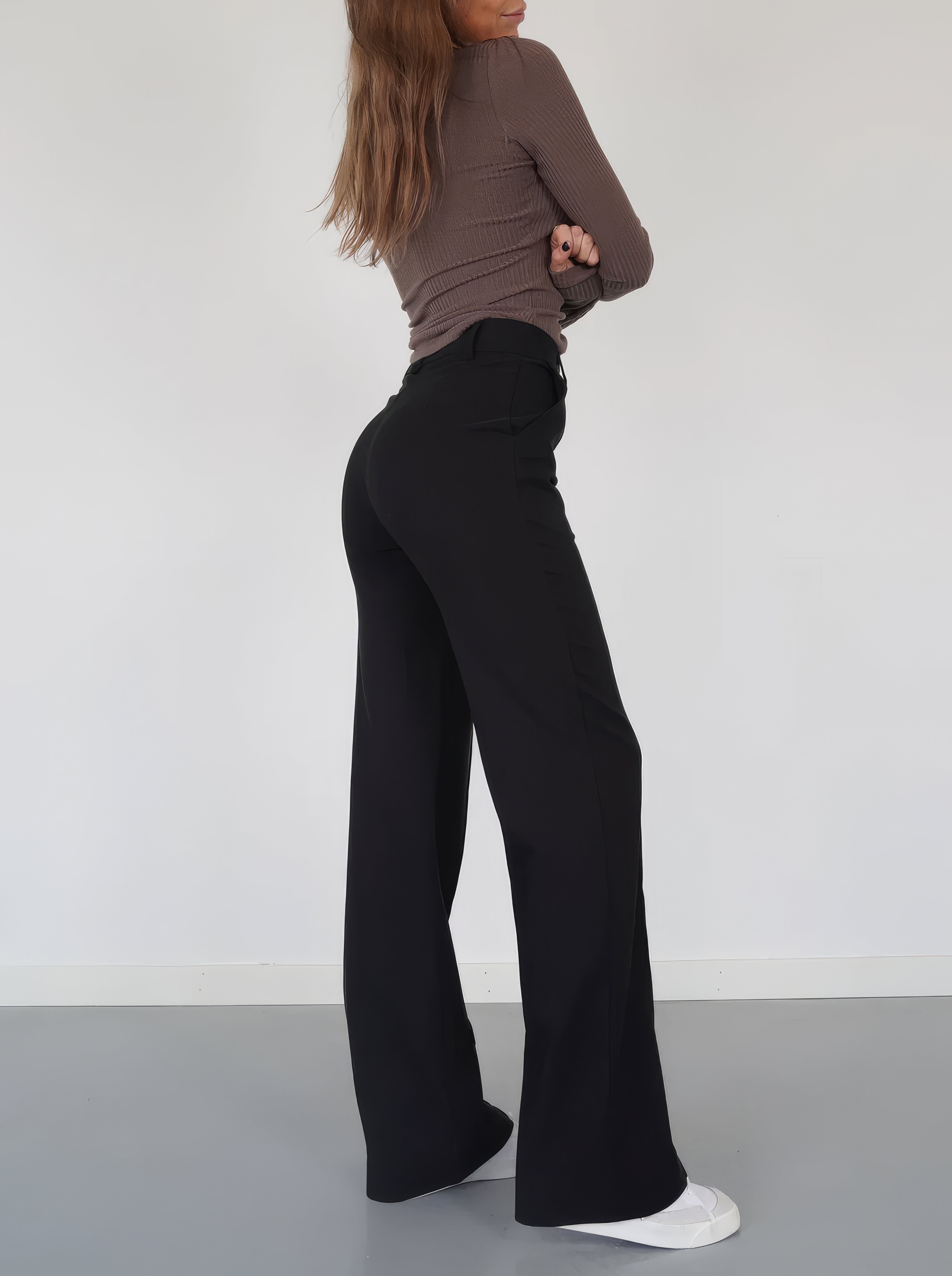 Miracle | Elegant flattering wide trousers