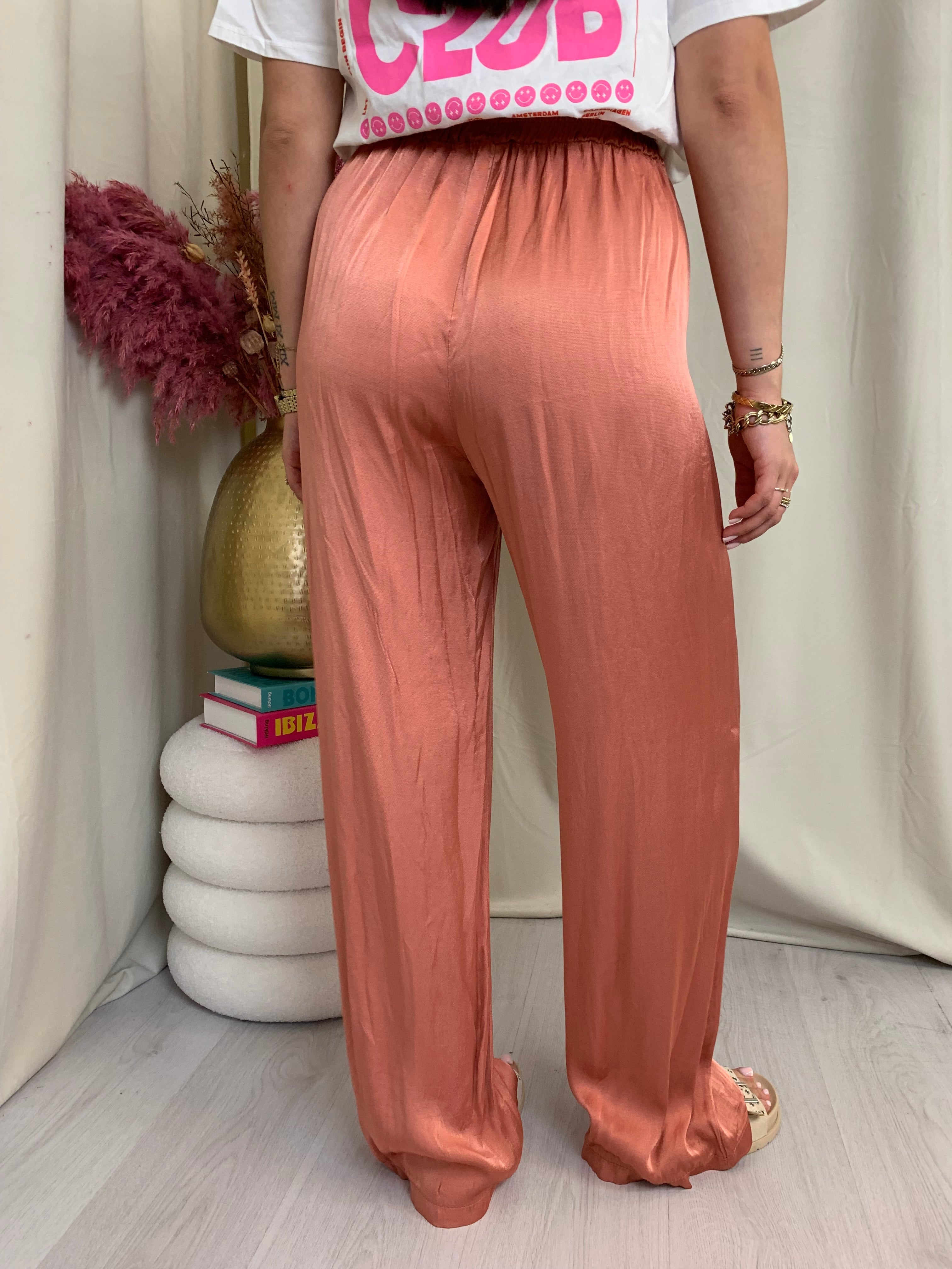 Devi l Pantalon en Soie