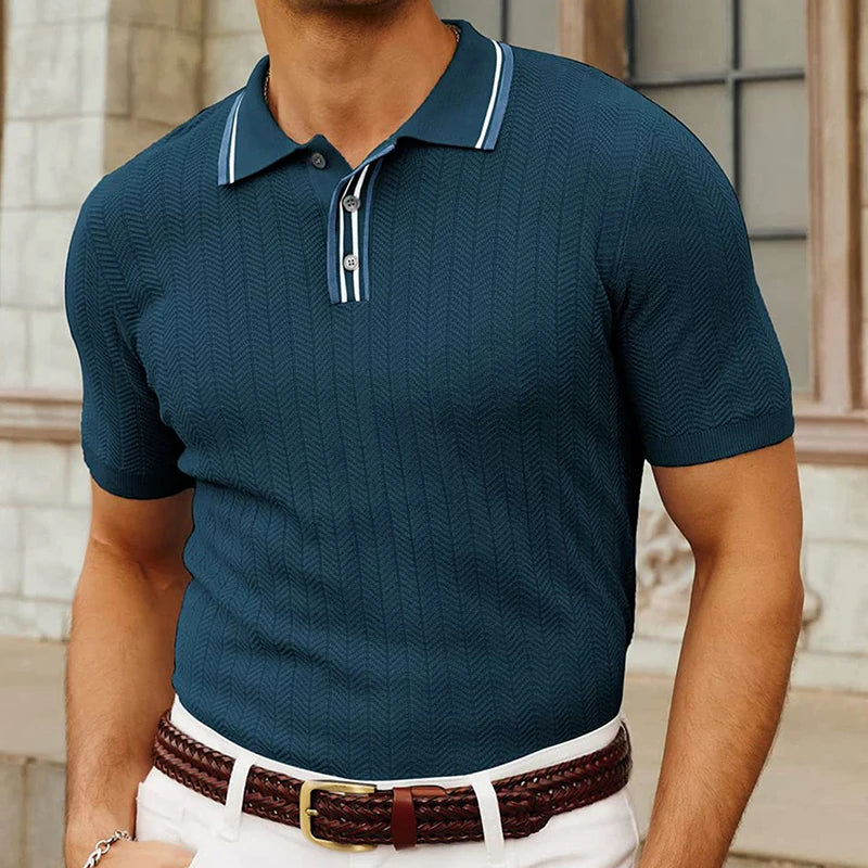 Oliver | Ice Silk Polo Shirt